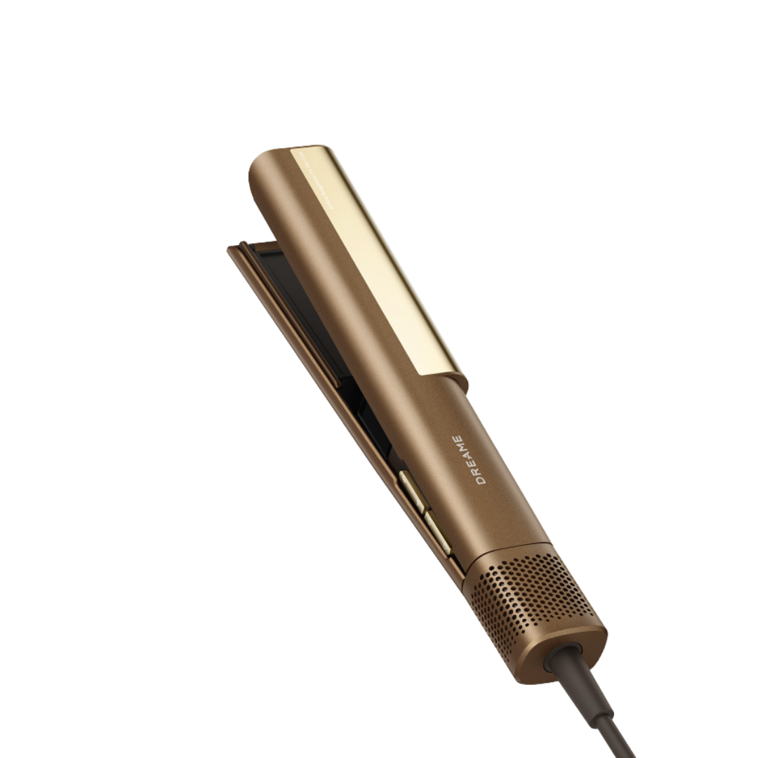 máy tạo kiểu tóc dreame aero straight cocoa gold sấy ép 2 trong 1