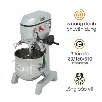 máy trộn bột,đánh kem,trứng newsun 40 lít b40f