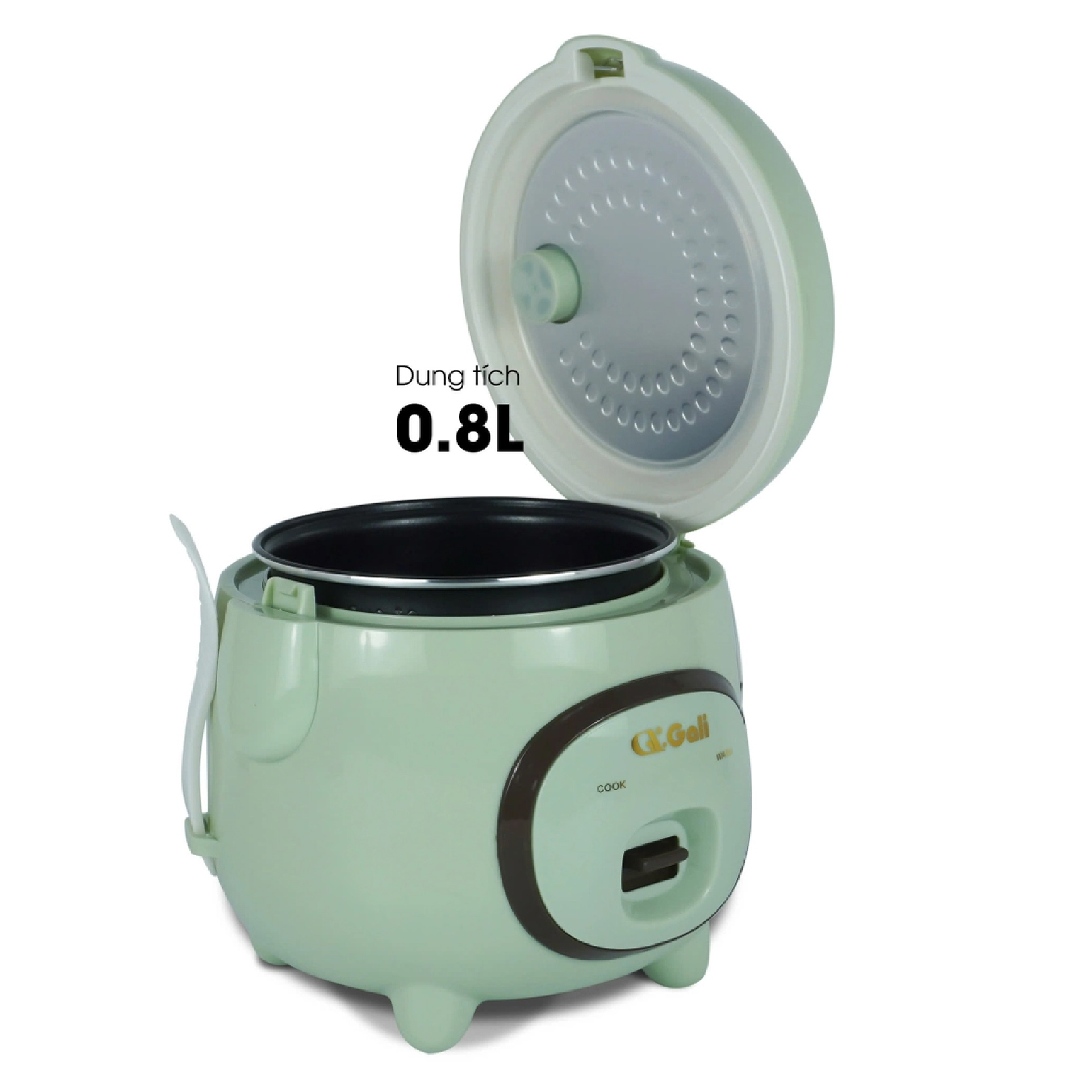 NỒI CƠM ĐIỆN GALI GL-1708 NẮP GÀI 0.8 LÍT CHỐNG DÍNH