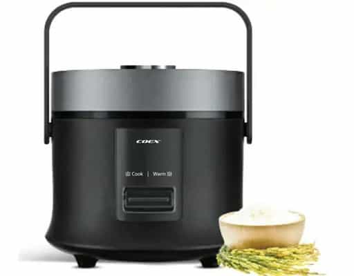 NỒI CƠM ĐIỆN NẮP GÀI 0.8L COEX CR-3412