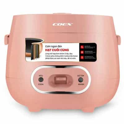 NỒI CƠM ĐIỆN NẮP GÀI 1.2 LÍT COEX CR-3423
