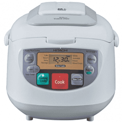 NỒI CƠM ĐIỆN TỬ NẮP GÀI HITACHI 1.0 LÍT RZ-D10GFY-W