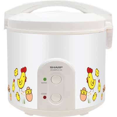 NỒI CƠM NẮP GÀI SHARP 2.2 LÍT KS-223TJV