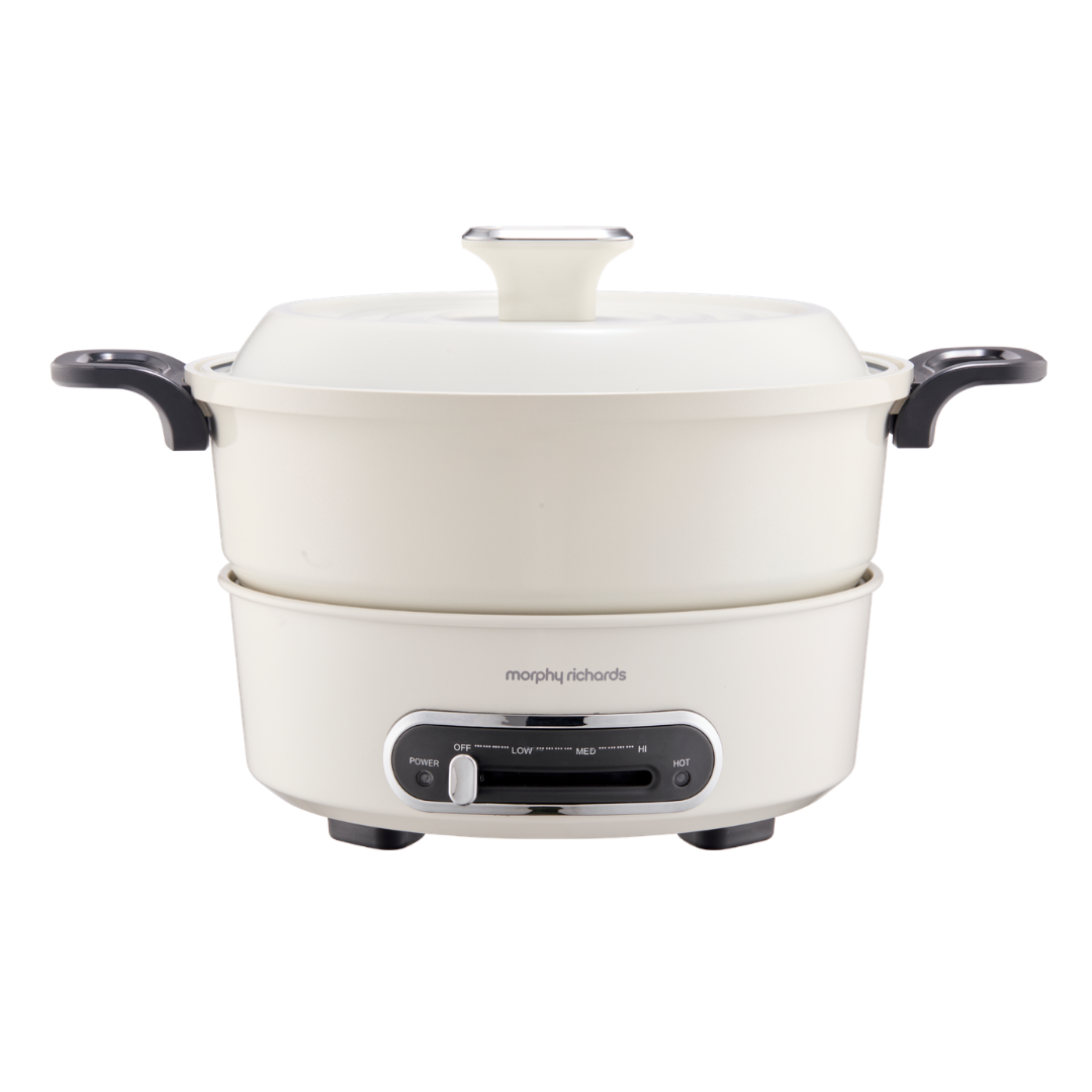 nồi điện đa năng morphy richards mbc-upm3w 1400w 3 mức nhiệt