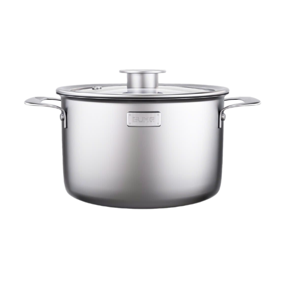 NỒI INOX 18/10 NGUYÊN KHỐI GUME NAMSAN GMP-3018 SIZE 18CM 2 LÍT
