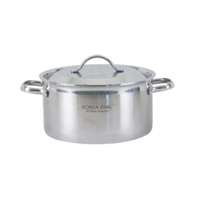 nồi nấu ăn inox korea king 22cm kp-22s5ply
