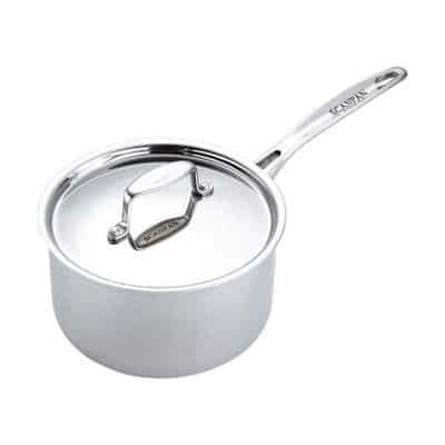 Quánh inox Scanpan Fusion5 16cm đáy 5 lớp truyền nhiệt nhanh