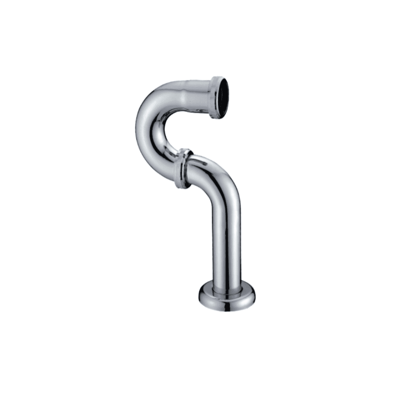 ỐNG THẢI CHỮ P BRAVAT P6502C-1-ENG ĐỒNG MẠ CHROME 300MM