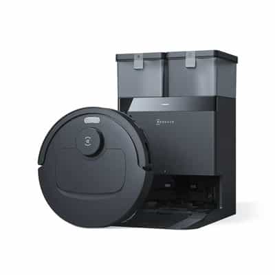 ROBOT HÚT BỤI LAU NHÀ ECOVACS DEEBOT T30C DLX71 - ĐEN + ECOVACS + DEEBOT T30C DLX71 + LỰC HÚT 20000 PA, LAU XOAY OZMO TURBO 2.0