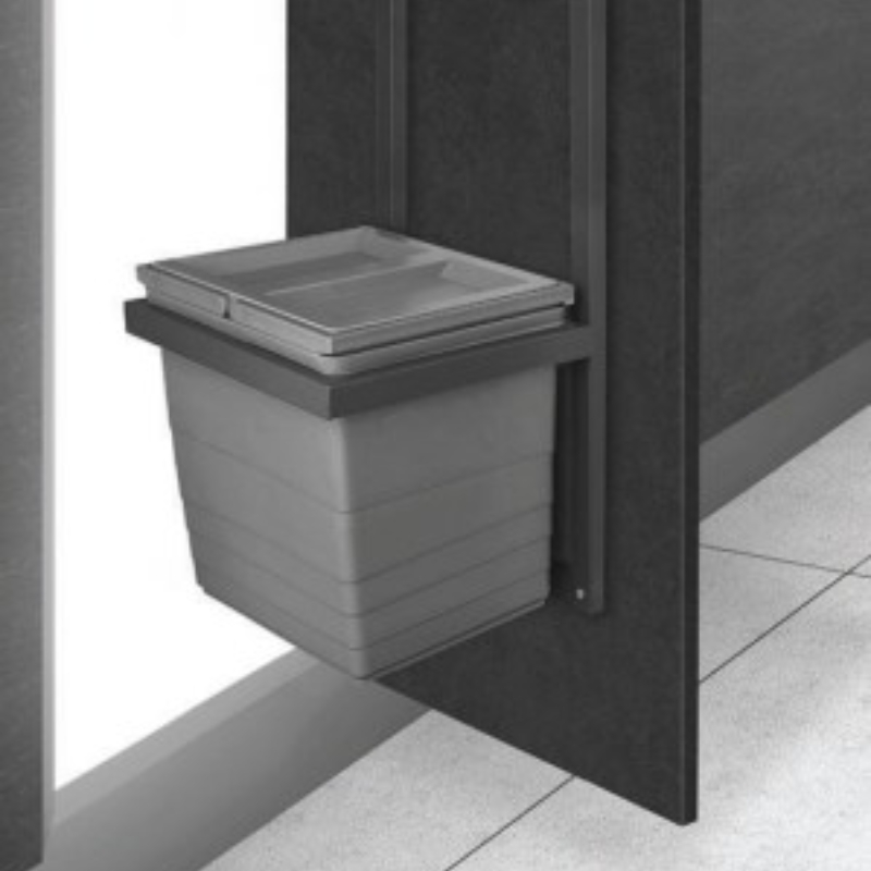 THÙNG RÁC GẮN CÁNH GROB C1R.C45 HỢP KIM NHÔM BỀN ĐẸP