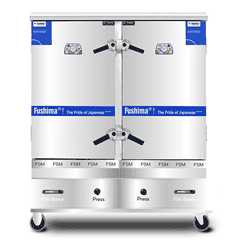 Tủ cơm công nghiệp Fushima YWD-240 24 khay dùng gas/điện