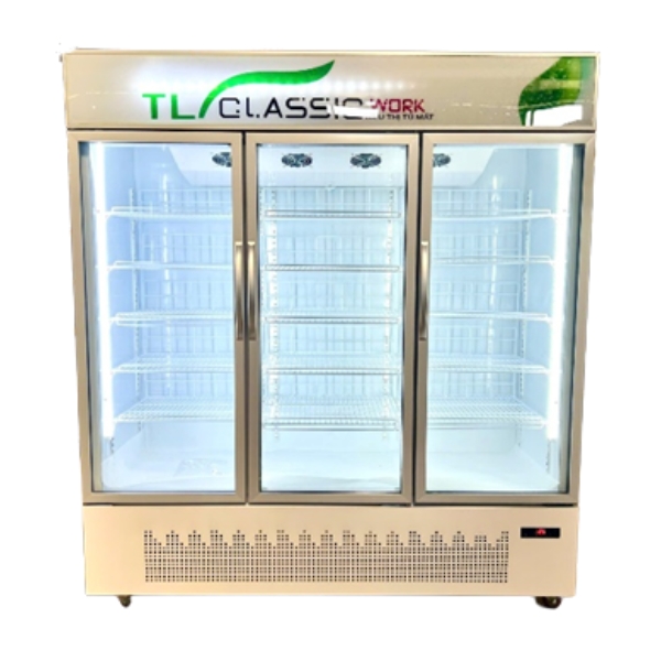 TỦ ĐÔNG ĐỨNG 3 CÁNH 1550 LÍT CLASSIC WORK TDD-1800 (ĐỒNG) (R290)