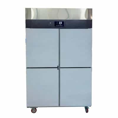 TỦ ĐÔNG INOX 4 CÁNH ĐÔNG SÂU LIGHTCOOL 848 LÍT LS-1200F-848L-AS-I201 QUẠT GIÓ (R290A) (-30 ĐỘ) (INOX 201)