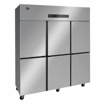 TỦ ĐÔNG INOX 6 CÁNH OUCBOLL 990 LÍT BCD-1800Q (TRỰC TIẾP)