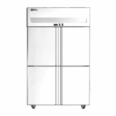 tủ đông inox snow village 1040 lít slldz4-820ld-qg[304] quạt gió (r290a)