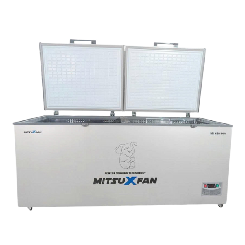 TỦ ĐÔNG INVERTER MITSUXFAN 900/760 LÍT MF1-9066PWI ĐỒNG (R290A) (LÒNG TỦ INOX)