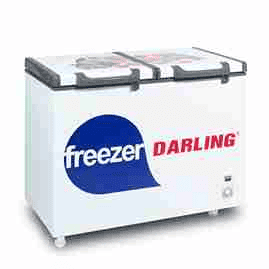 TỦ ĐÔNG MÁT DARLING 250 LÍT DMF-2999WE DÀN ĐỒNG 2 NGĂN