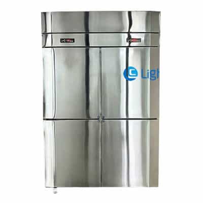 TỦ ĐÔNG MÁT INOX 4 CÁNH LIGHTCOOL 840 LÍTLS-1200F-840L-2CĐ-I430 QUẠT GIÓ (R290A) (INOX 430)