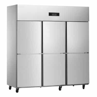 tủ đông mát inox snow village 1300 lít slldz4-1300l-c đồng (r290a)