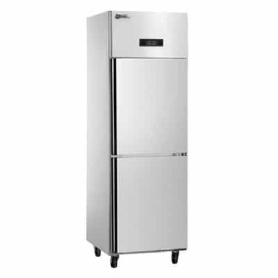 tủ đông mát inox snow village 400 lít slldz4-538l-c đồng (r290a)