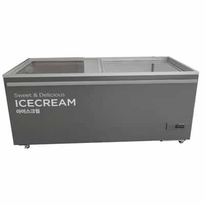 TỦ ĐÔNG TRƯNG BÀY KEM JINWOO AQUAFINE 700 LÍT JW-700HF (DÀN ĐỒNG, GAS R404A) 
