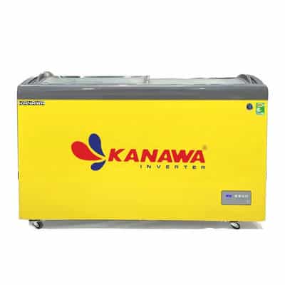 TỦ ĐÔNG TRƯNG BÀY KEM KANAWA 330 LÍT KW-CN1300 (ĐỒNG) (R290)
