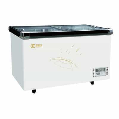 TỦ ĐÔNG TRƯNG BÀY KEM OUCBOLL 498 LÍT SD/SC-498 ĐỒNG (R290)