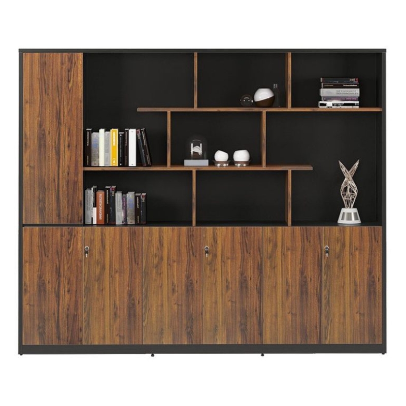 TỦ HỒ SƠ LÃNH ĐẠO GỖ CN 2.4M THE ONE (HÒA PHÁT) LUXT2420V5