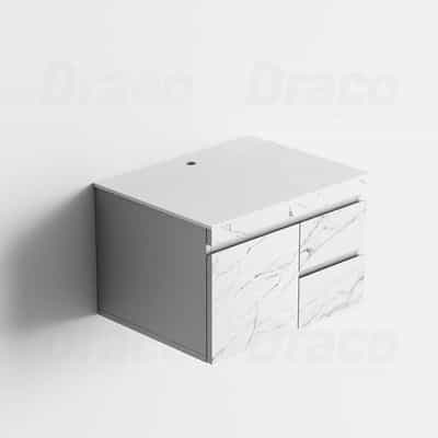 TỦ LAVABO DRACO T2364PT NHỰA PVC LÕI ĐẶC