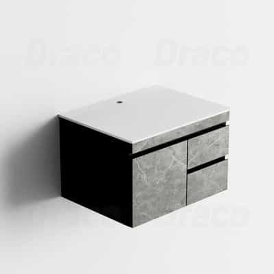 TỦ LAVABO DRACO T2364PX NHỰA PVC LÕI ĐẶC