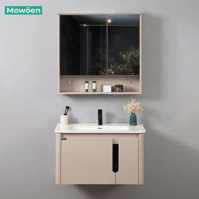 TỦ LAVABO NHỰA PVC MOWOEN MW2807-80
