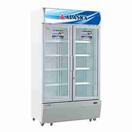 TỦ MÁT 2 CÁNH ALASKA 1000 LÍT LC-1000C ĐỒNG (R134A)
