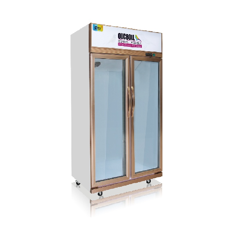 TỦ MÁT 2 CÁNH OUCBOLL 920 LÍT LG-880C ĐỒNG (R290)