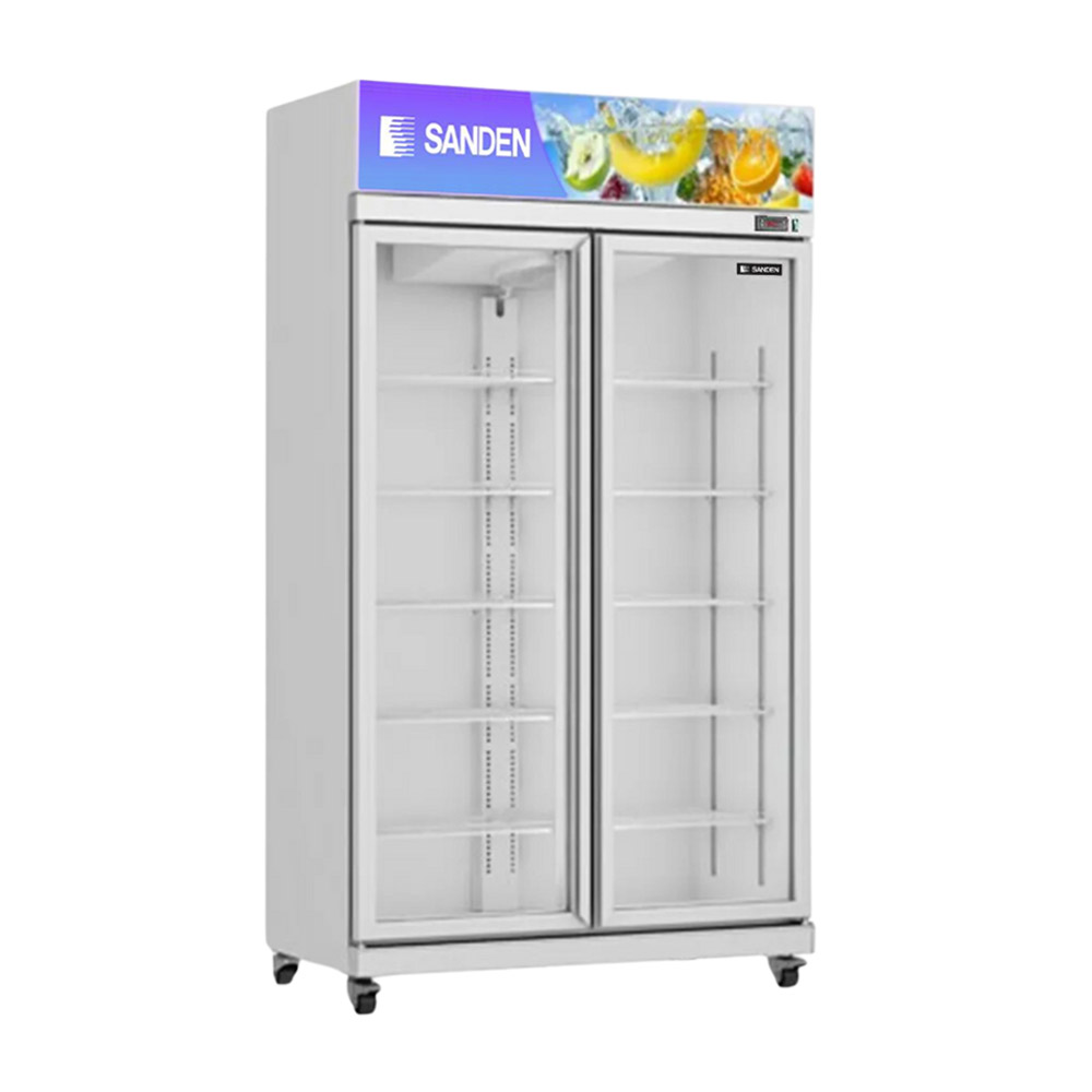 TỦ MÁT 2 CÁNH SANDEN INTERCOOL 780 LÍT YPC-1100 ĐỒNG (R290A)