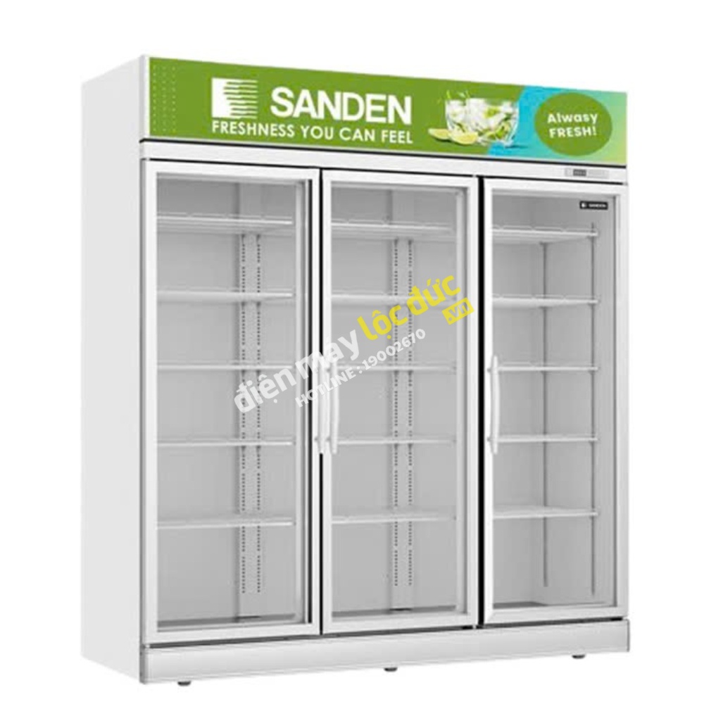TỦ MÁT 3 CÁNH SANDEN INTERCOOL 1650 LÍT SPM-1800C