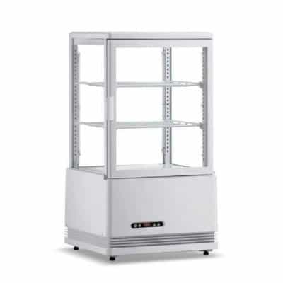 TỦ MÁT ĐỨNG TRƯNG BÀY BÁNH KEM 3 TẦNG SANDEN INTERCOOL 58 LÍT SAG-0585C (R600A)