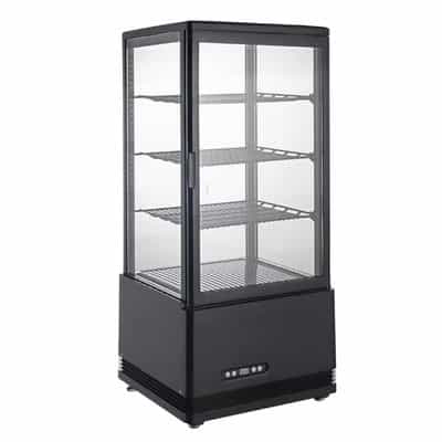 TỦ MÁT ĐỨNG TRƯNG BÀY BÁNH KEM 4 TẦNG SANDEN INTERCOOL 78 LÍT SAG-0785C (R600A)