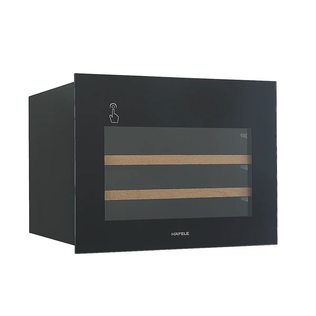 tủ mát rượu âm tủ hafele 28 chai hw-c62bb