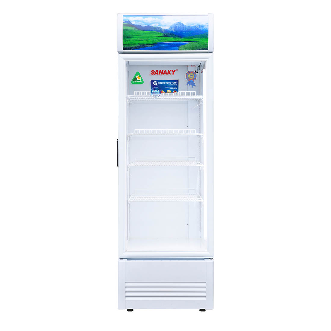 TỦ MÁT SANAKY 240 LÍT VH-3088K (DÀN NHÔM) (R600A) (LOW-E) (NO-FROST)