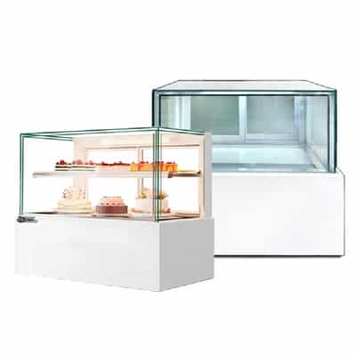 TỦ MÁT TRƯNG BÀY BÁNH KEM DẠNG ĐỨNG SNOW VILLAGE 100 LÍT GB-100V-2T QUẠT GIÓ (R290A)