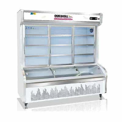 TỦ MÁT TRƯNG BÀY SIÊU THỊ OUCBOLL 918 LÍT LCD-2000 ĐỒNG (R290)