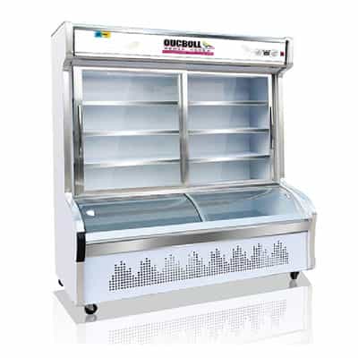 TỦ MÁT TRƯNG BÀY SIÊU THỊ OUCBOLL 925 LÍT LCD-1600 ĐỒNG (R290)