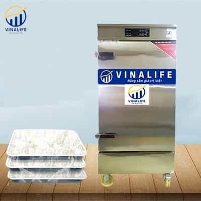 Tủ nấu cơm Vinalife VNL-TCCU 8 điện cảm ứng 8 khay 33kg