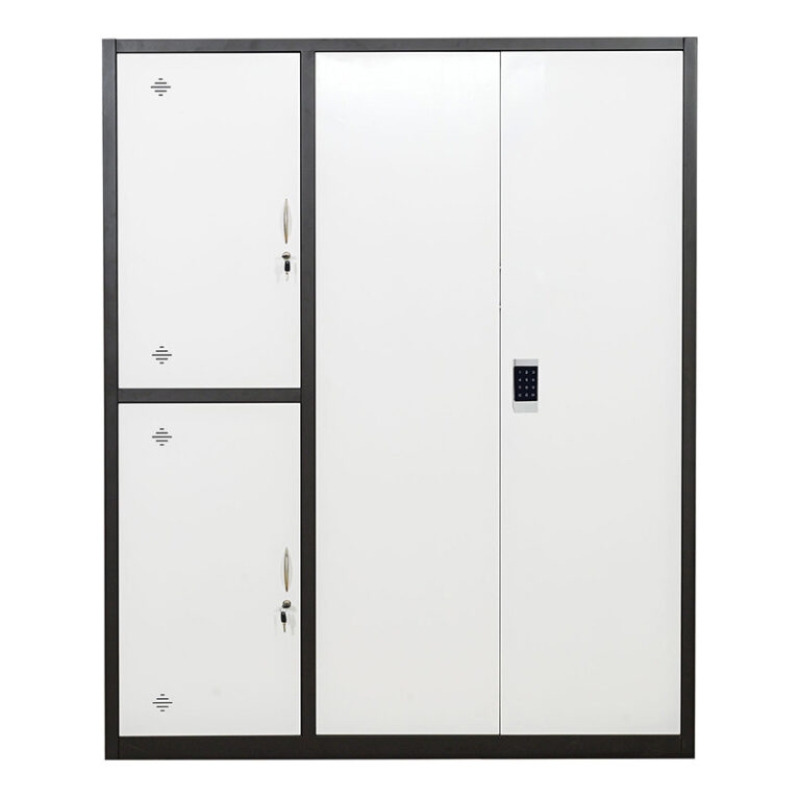 TỦ TÀI LIỆU SẮT 1.35M KHÓA ĐIỆN TỬ THE ONE (HÒA PHÁT) TU09K3E