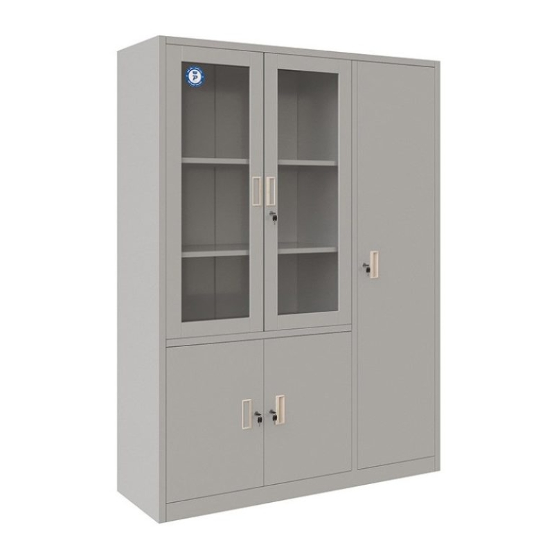 TỦ TÀI LIỆU SẮT 1.35M KHÓA ĐIỆN TỬ THE ONE (HÒA PHÁT) TU09K5PCK