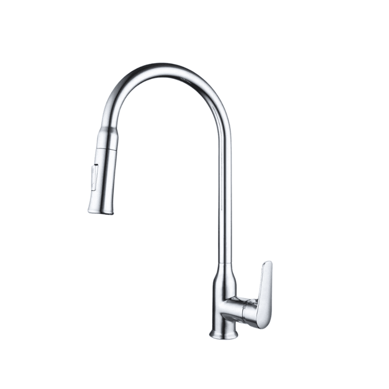 VÒI RỬA CHÉN BRAVAT F7362395CP-ENG DÂY RÚT NÓNG LẠNH CHROME
