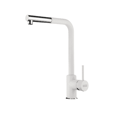 VÒI RỬA CHÉN FRANKE PT 932 WH DÂY RÚT INOX XOAY 360°