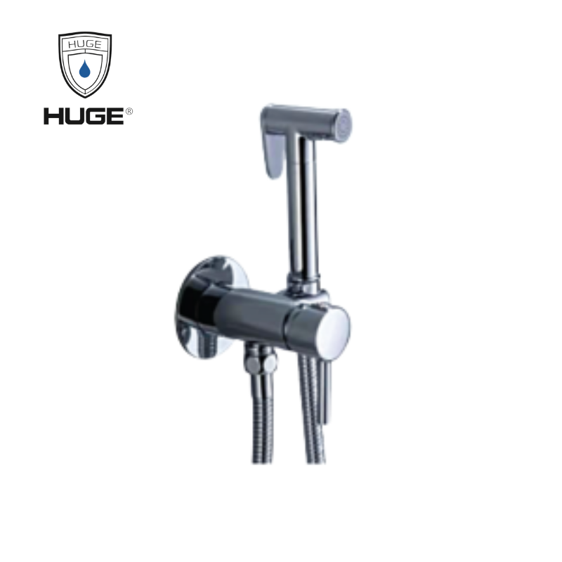 vòi xịt vệ sinh đồng huge h-vxd01 nóng lạnh cao cấp
