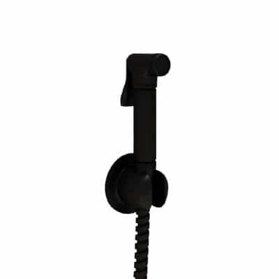 VÒI XỊT VỆ SINH DRACO F4015B ĐỒNG THAU MẠ SƠN TĨNH ĐIỆN ĐEN